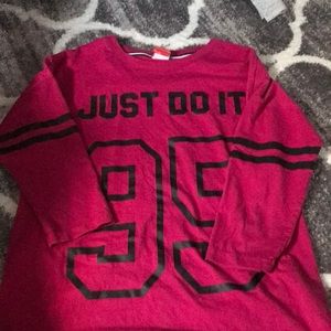 Nike tunic tshirt